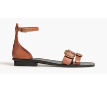 TOD'S Leather sandals - Brown Brown