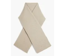 Holt mélange cashmere scarf - Neutral