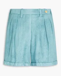 Giuliva Heritage Collection Husband modal-blend terry shorts - Blue Blue