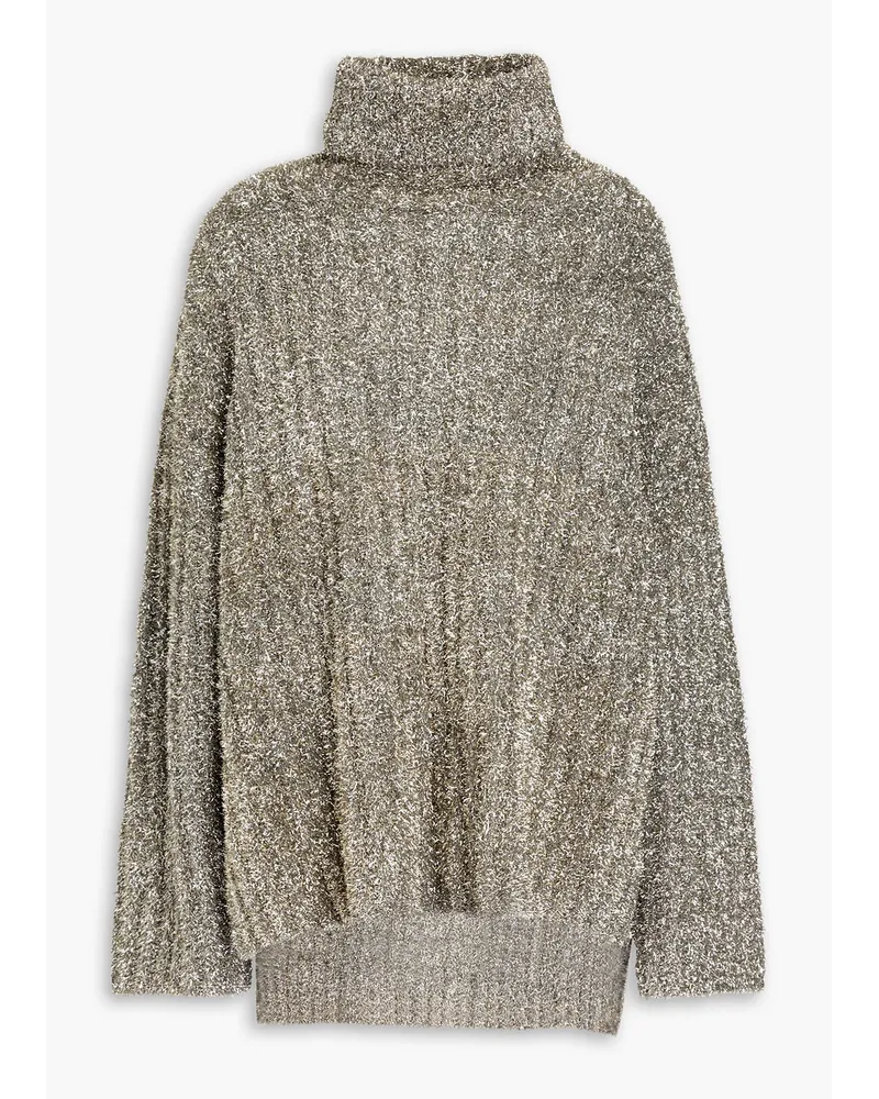 Joseph Tinsel turtleneck sweater - Metallic Metallic