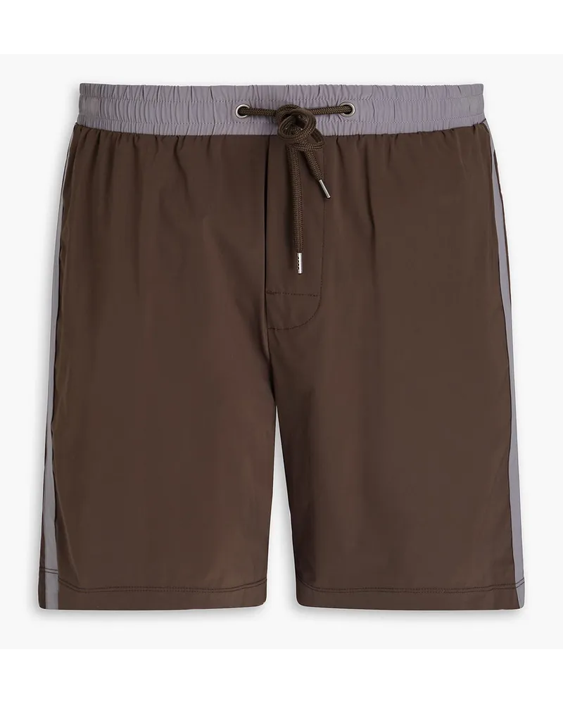 Mid-length swim shorts - Gray