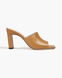 WANDLER Nana leather mules - Brown Brown