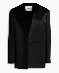 Jil Sander Satin blazer - Black Black