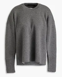 Proenza Schouler Mélange cashmere-blend sweater - Gray Gray