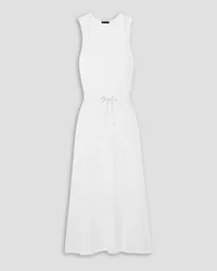 ATM High Torsion cotton-jersey maxi dress - White White