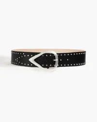 IRO Studded leather belt - Black Black