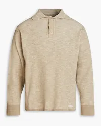 Jacquemus Teramo ribbed cotton-blend polo sweater - Neutral Neutral