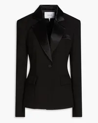 Frame Denim Wool-crepe blazer - Black Black