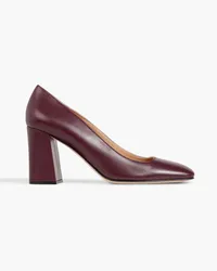 Sergio Rossi Leather pumps - Burgundy Burgundy