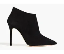 Lucrezia 105 suede ankle boots - Black