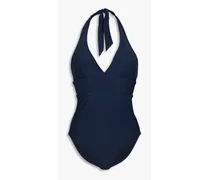 Holly halterneck swimsuit - Blue