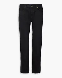 KHAITE Kyle low-rise straight-leg jeans - Black Black