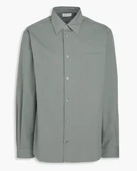 John Elliott + Co Cloak cotton-blend shirt - Blue Blue