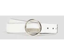 Emilio Pucci Leather belt - White White