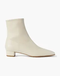 by FAR Este leather ankle boots - White White