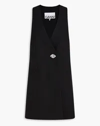 Ganni Cotton vest - Black Black