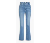 Beverly high-rise flared jeans - Blue