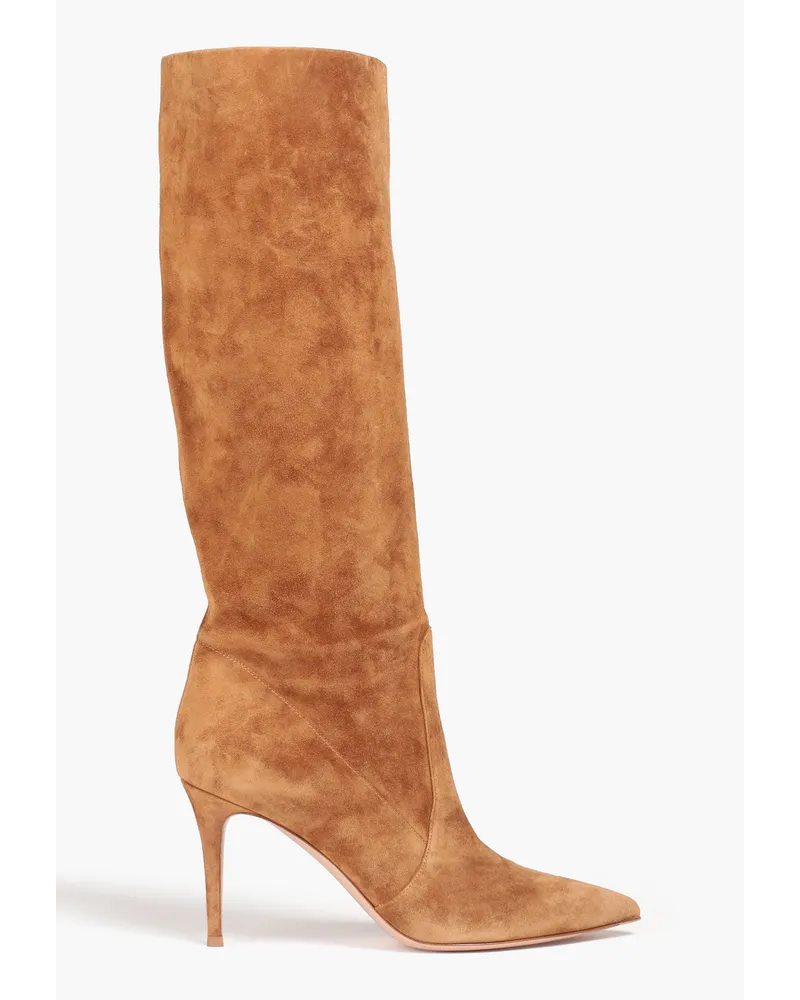 Gianvito Rossi Suede boots - Brown Brown
