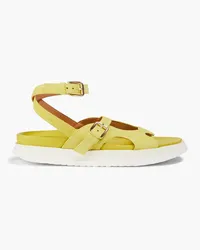 Zimmermann Suede sandals - Yellow Yellow