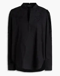 Rag & Bone Jade broderie anglaise cotton blouse - Black Black