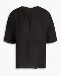 James Perse Linen top - Black Black