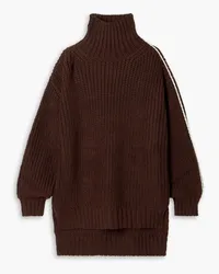 Peter Do Debra ribbed wool turtleneck sweater - Burgundy Burgundy