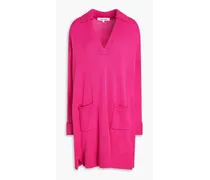 Malone wool and cashmere-blend mini dress - Pink