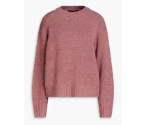 Kyra cashmere and wool-blend sweater - Pink