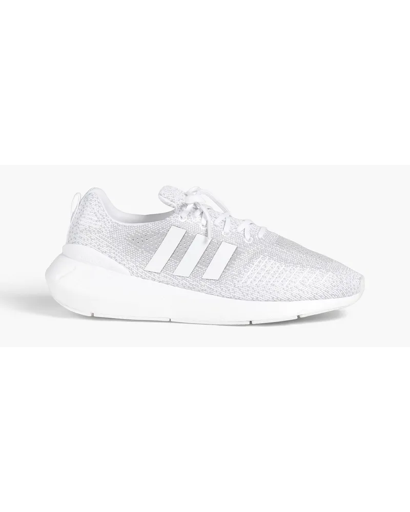 adidas Swift Run 22 stretch-knit sneakers - Gray Gray