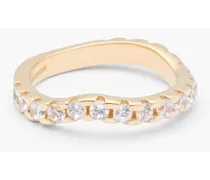 24-karat crystal ring - Metallic