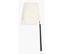 Sacri faille mini skirt - White
