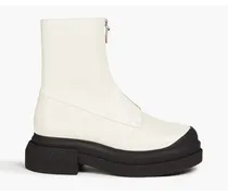 Charli leather ankle boots - White