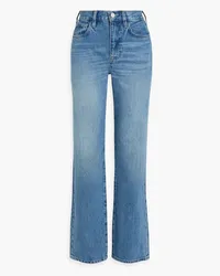 Frame Denim Le Jane high-rise straight-leg jeans - Blue Blue