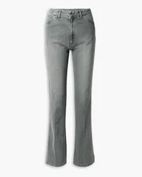 Petar Petrov Goma mid-rise straight-leg jeans - Gray Gray