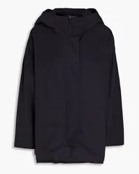 Karl Donoghue Oversized cotton-blend poplin hooded parka - Blue Blue