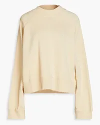 STAND Astrid cotton-fleece sweatshirt - Neutral Neutral