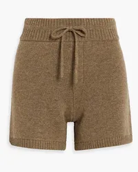 KHAITE Kev cashmere-blend shorts - Neutral Neutral