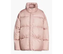 Quilted shell down jacket - Pink