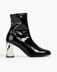 Giuseppe Zanotti Patent-leather ankle boots - Black Black