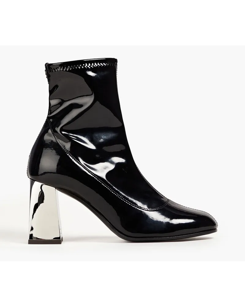 Giuseppe Zanotti Patent-leather ankle boots - Black Black