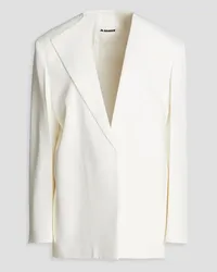 Jil Sander Crepe blazer - White White