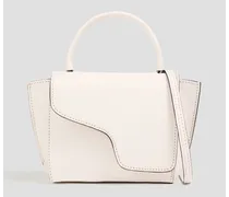 Montalcino leather tote - White