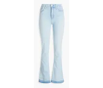 Laurel high-rise flared jeans - Blue