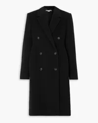 Stella McCartney Double-breasted wool coat - Black Black