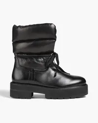 Stuart Weitzman Tyler quilted leather ankle boots - Black Black