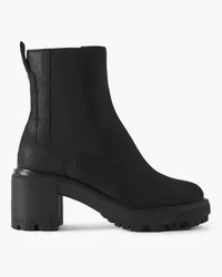 Rag & Bone Shearling-lined nubuck Chelsea boots - Black Black