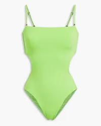 BONDI BORN Lena cutout swimsuit - Green Green