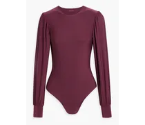 Stretch-Micro Modal bodysuit - Purple