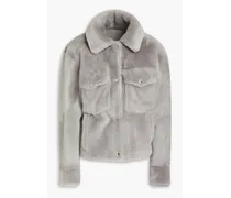 Shearling jacket - Gray