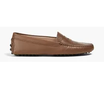 Gommino leather loafers - Brown